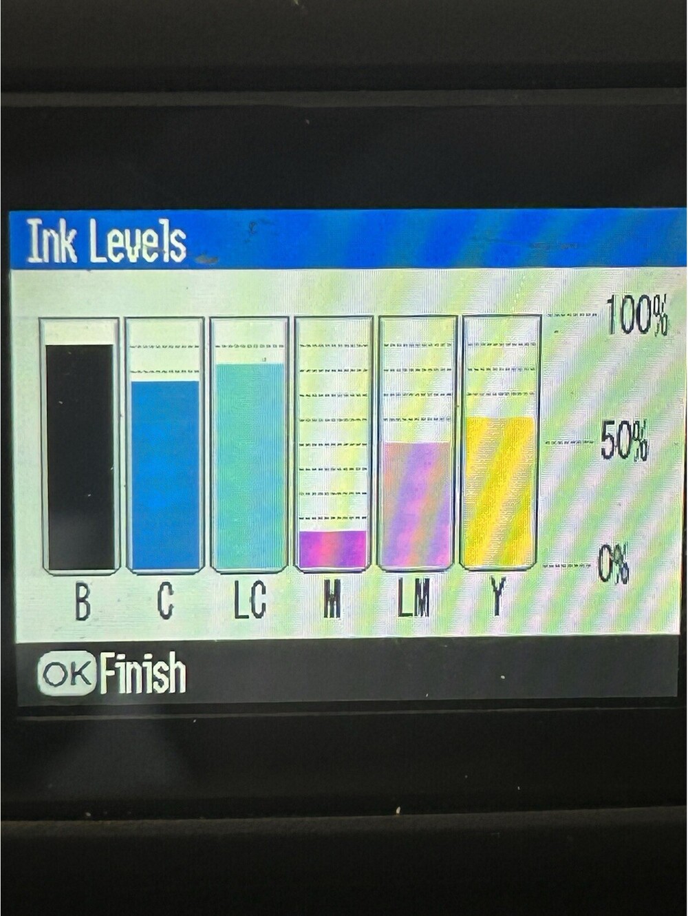 Epson Stylus Photo R340 Ink Jet Printer Model B361A With Power Cable - Picture 6 of 6